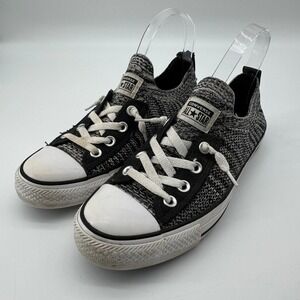 Converse Shoreline Knit Sneakers Womens 7.5 Slip On Summer Grunge Flawed